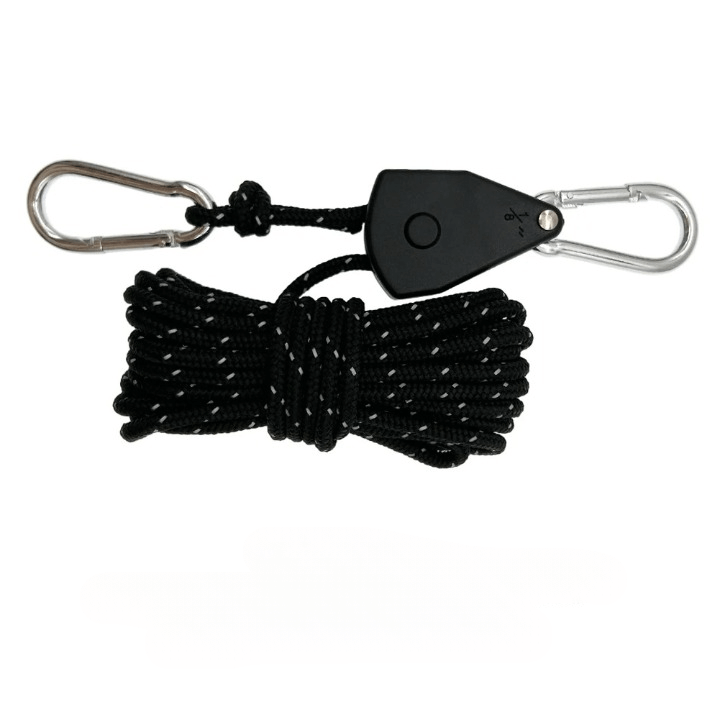 ReflectaCord - Heijastava telttajohto 5M säädettävällä hihnapyörällä telttailuun