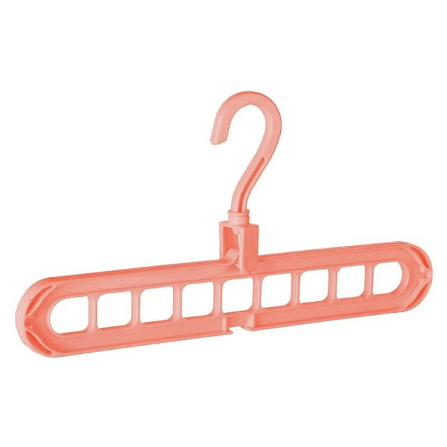 ClosetEase - Tilaa säästävä takin ripustin | Monikäyttöinen ripustin, jossa 9 koukkua ja 360° pyörivä koukku