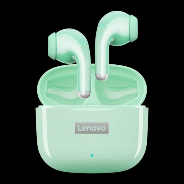 Lenovo LP40 Pro - Langattomat Bluetooth 5.1 -kuulokkeet | HiFi-ääni, kosketusohjaus, latauskotelo ja mikrofoni