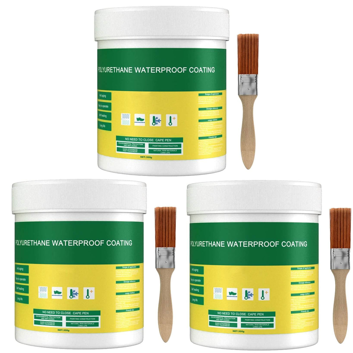 HydraCoat - Vedenpitävä pinnoite | Läpinäkyvä pinnoite vuotojen korjaamiseen