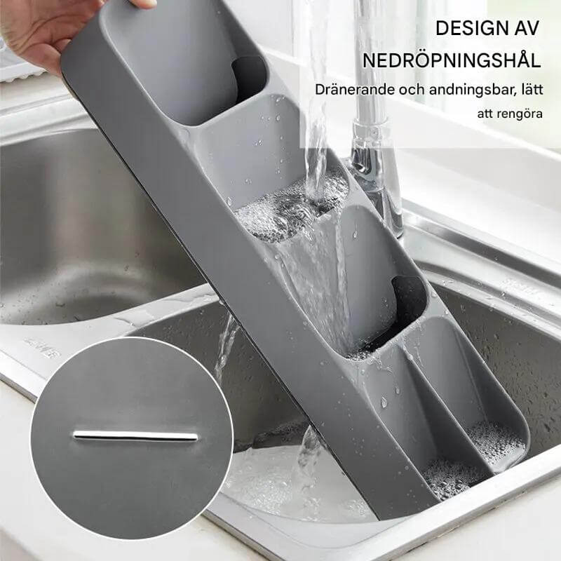 CutliBox - Älykäs keittiön säilytysalus ruokailuvälineille, veitsille ja maustepulloille | Monikäyttöinen järjestäjä