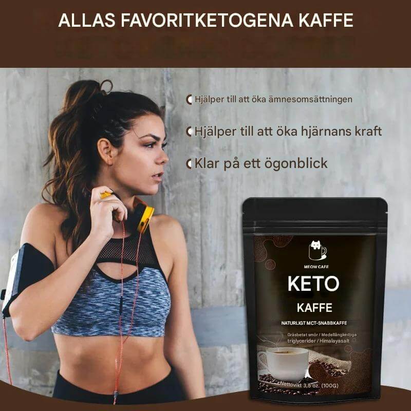 KetoBrew - Ketogeeninen kahvisekoitus energiaan ja hyvinvointiin | Aromaattinen juoma täydentämään elämäntyyliäsi
