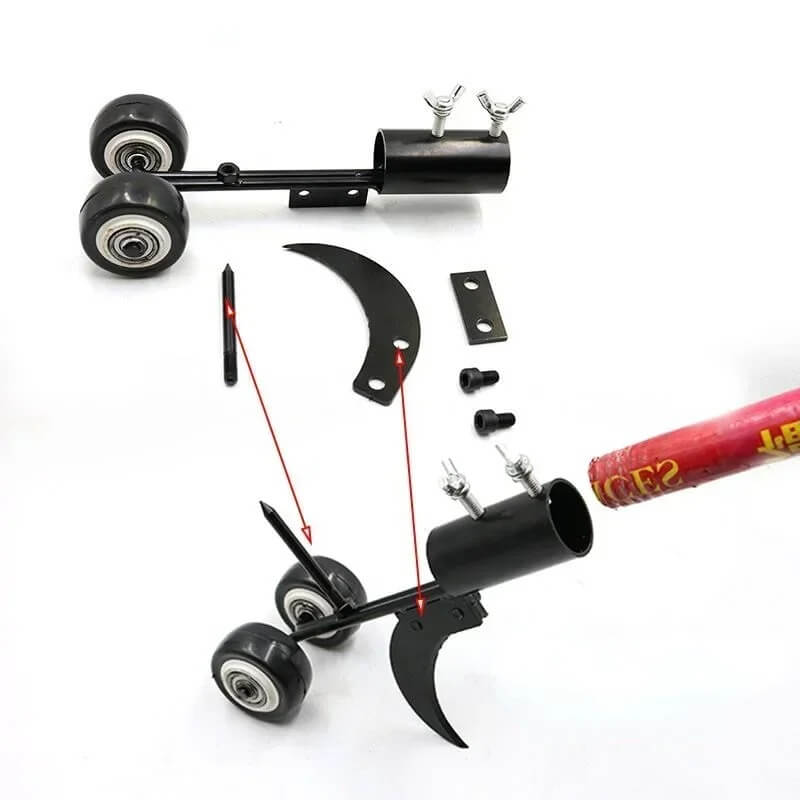 PohjaTeräs WeedCut  - Ergonominen kitkentätyökalu ahtaisiin tiloihin | Tehokas kitkentä selkää taivuttamatta