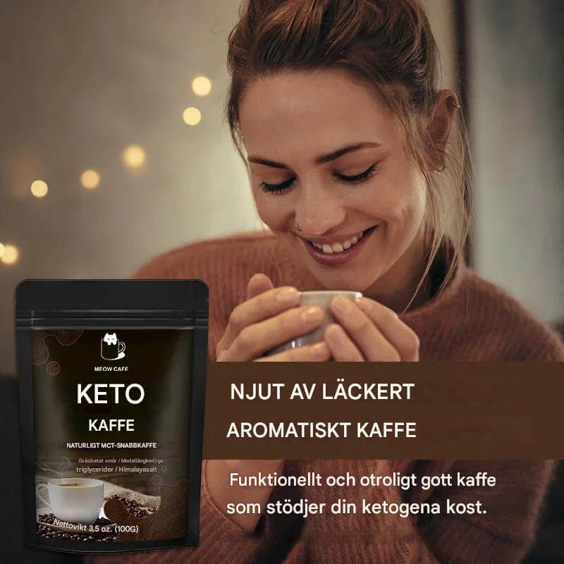 KetoBrew - Ketogeeninen kahvisekoitus energiaan ja hyvinvointiin | Aromaattinen juoma täydentämään elämäntyyliäsi