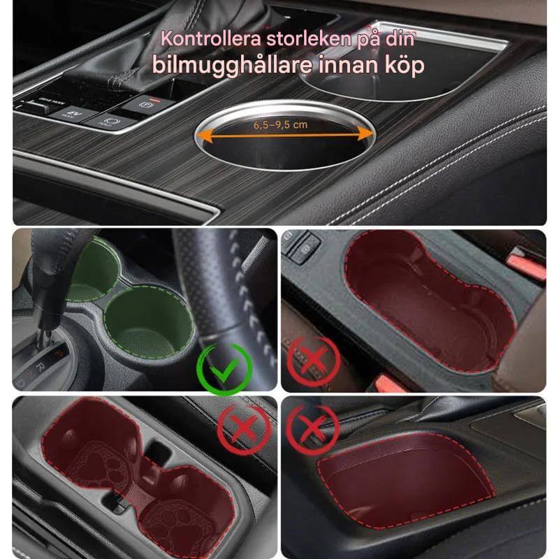 CarMealTray - Autotarjotin pyörivällä tarjoilupinnalla | Syö ja järjestä helposti autossa