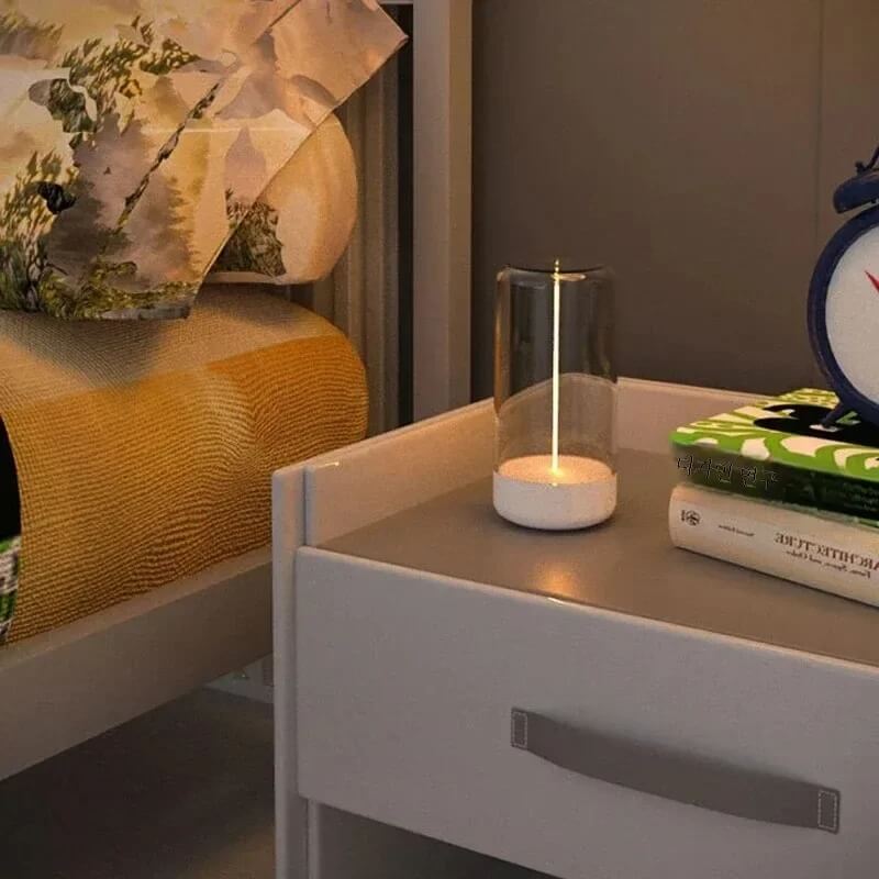 QuantumGlow - Kannettava LED-valo magneettisella ja joustavalla hehkulangalla | USB-C ladattava ympäristön valaistus