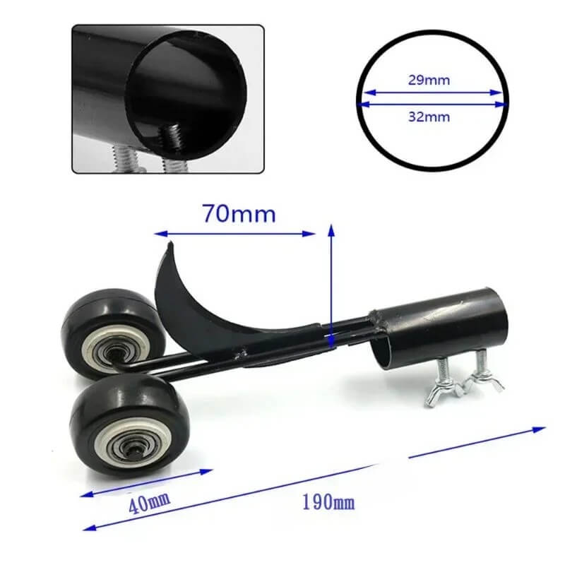 PohjaTeräs WeedCut  - Ergonominen kitkentätyökalu ahtaisiin tiloihin | Tehokas kitkentä selkää taivuttamatta