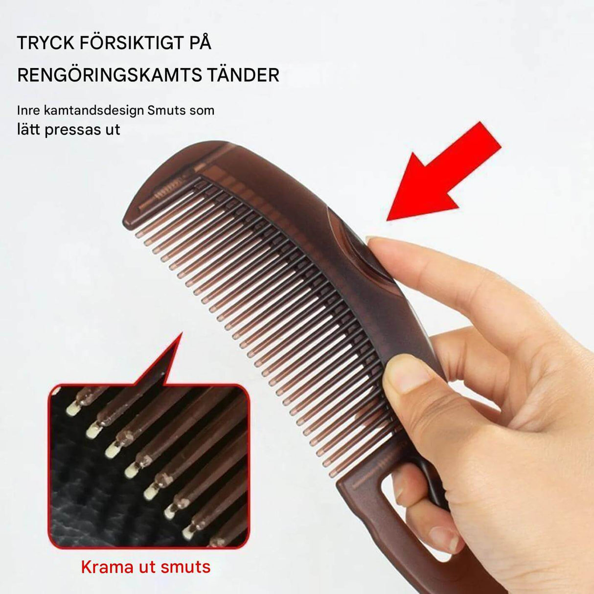 Skintora - Itsepuhdistuva hierontakampa hiuksille ja päänahalle | Hellävarainen apu hilseen ja rasvoittuviin hiuksiin