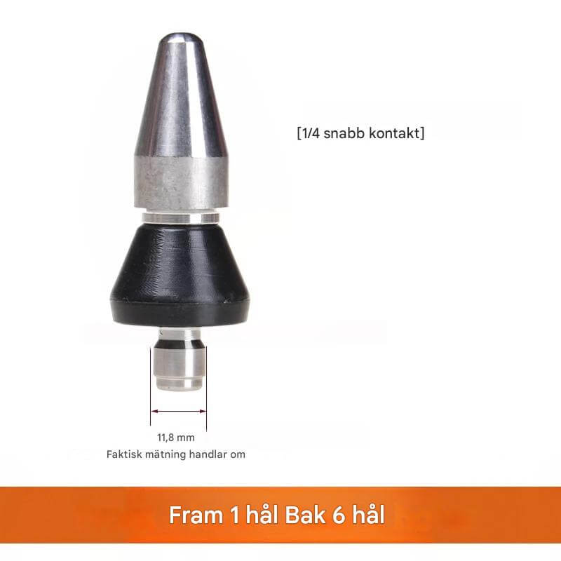 JetRens - Korkeapainesuutin putkille ja viemäreille | Puhdistaa vaikeasti saavutettavat tukokset tarkasti