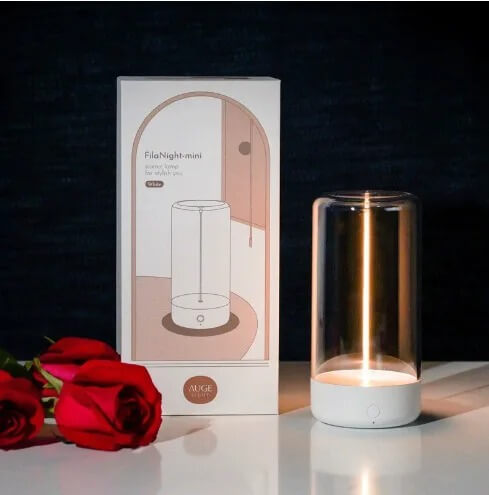 QuantumGlow - Kannettava LED-valo magneettisella ja joustavalla hehkulangalla | USB-C ladattava ympäristön valaistus