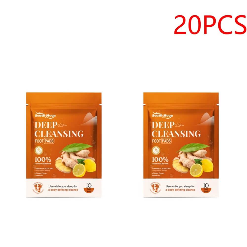 SootheStep - Luonnolliset inkiväärijalkalaastarit | Rentoutumista, puhdistusta ja parempaa unta etsiville