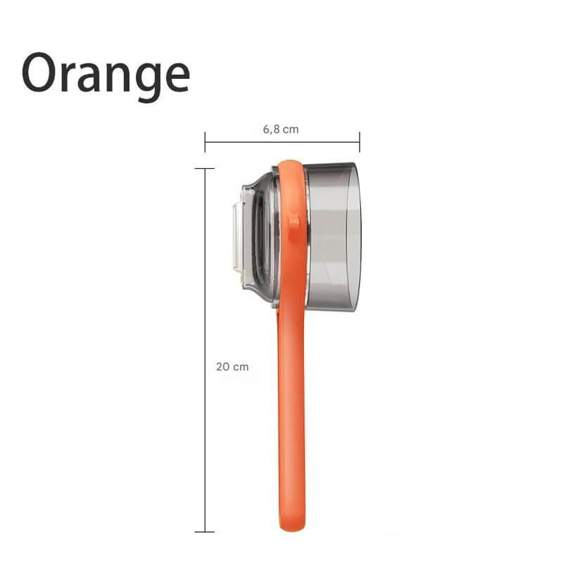 PeelPod - kuorintaveitsi sisäänrakennetulla säilytyslaatikolla | Älykäs keittiötyökalu, joka vähentää roiskeita.