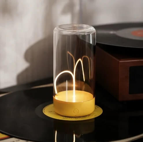 QuantumGlow - Kannettava LED-valo magneettisella ja joustavalla hehkulangalla | USB-C ladattava ympäristön valaistus