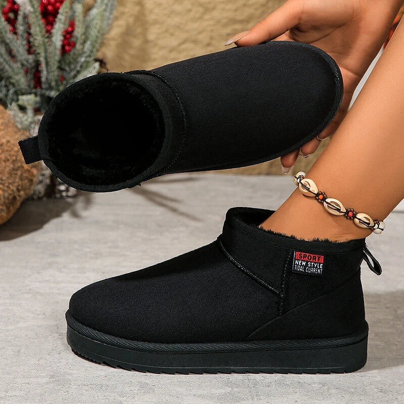 Frostea - Naisten slip-on Mockaboots Mukava ja Tyylikäs Kylmään Säähän