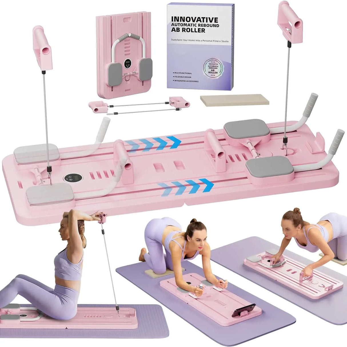 CoreFlex™ - Monitoiminen Pilates-lauta Kotiharjoitteluun