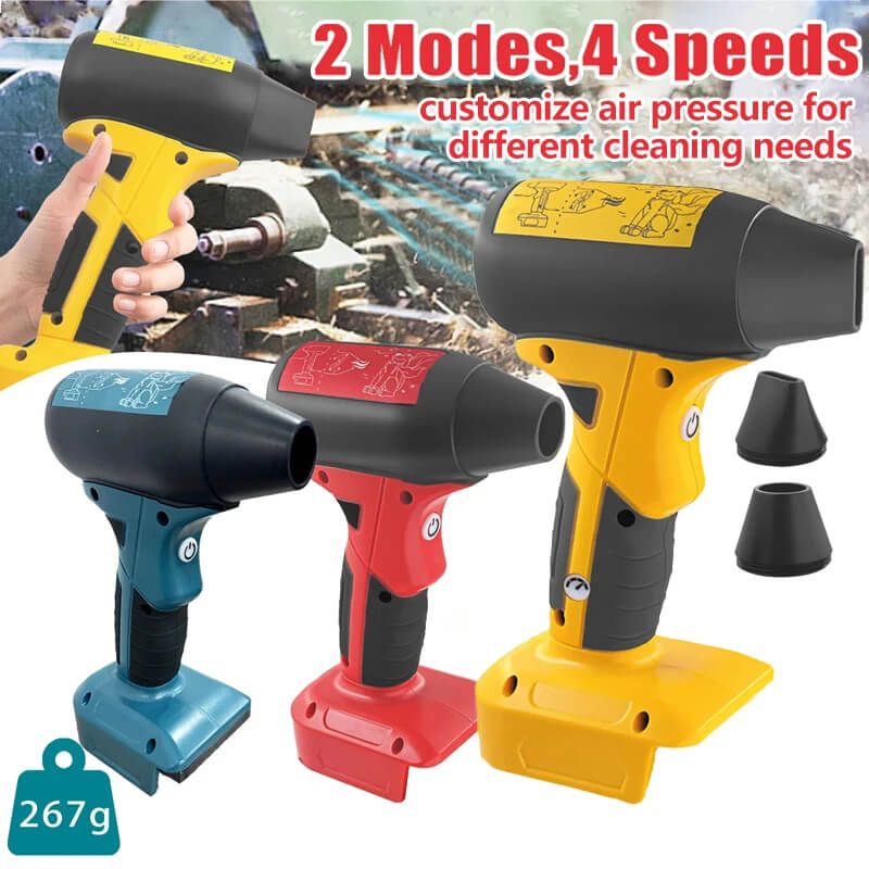 VoltBreeze - Kannettava Suihkutuuletin, Jossa on 4 Säädettävää Nopeutta Tehokkaaseen Ilmavirtaan