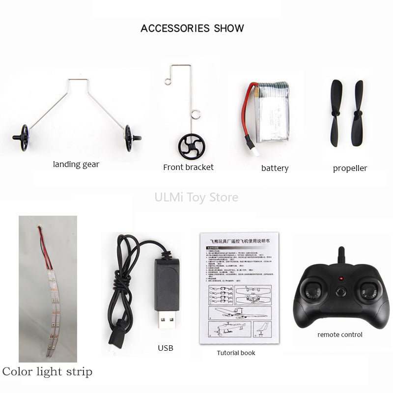 Radio-ohjattava RC lentokone EPP vaahtomuovista - törmäyskelpoinen, helppo lentää ja törmäyksen kestävä lapsille ja aikuisille.