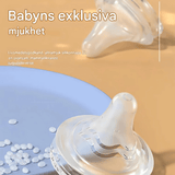 BabyFlow – Anti-Kolik-lasipullo pehmeällä silikonituttilla ja säädettävällä virtauksella