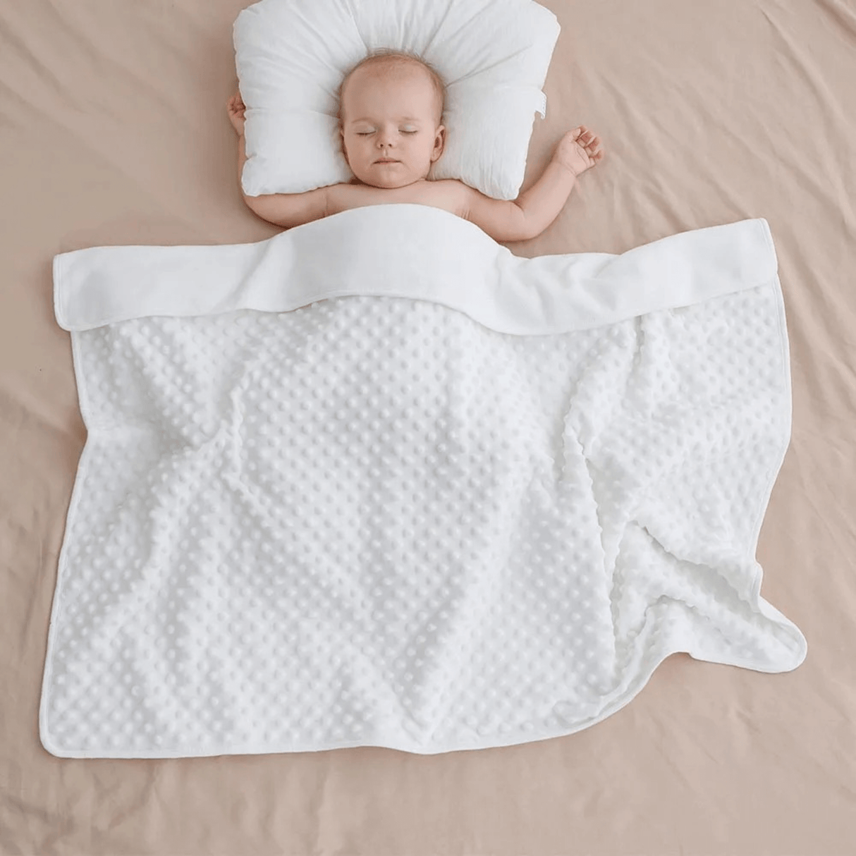 HushBlanket – Pehmeä ja lämmin fleece-vauvapeite, jossa on lämpövaikutus vastasyntyneille ja pikkulapsille
