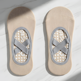 GripFlow – Halkfria Yoga- och Pilatesstrumpor med Ventilerande Komfort & Stabilt Grepp