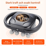 PulseRelief – 16-Huvuds Massagepistol med 9 Lägen & 20 Intensitetsnivåer för Hela Kroppen