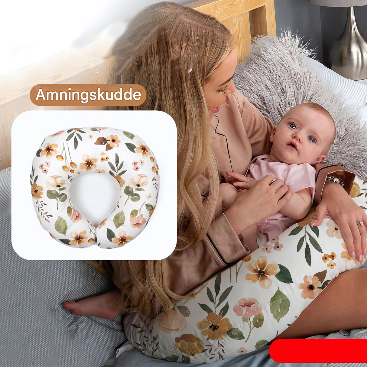 SoftCradle – Tieteellisesti suunniteltu monitoiminen imetystyyny, jossa on 30°:n kallistus ja ergonominen tuki lapselle ja äidille