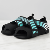 FlexStep – Halkfria Yogasockor med Andningsbar Lycra & Extra Stabilitet för Pilates, Dans och Fitness