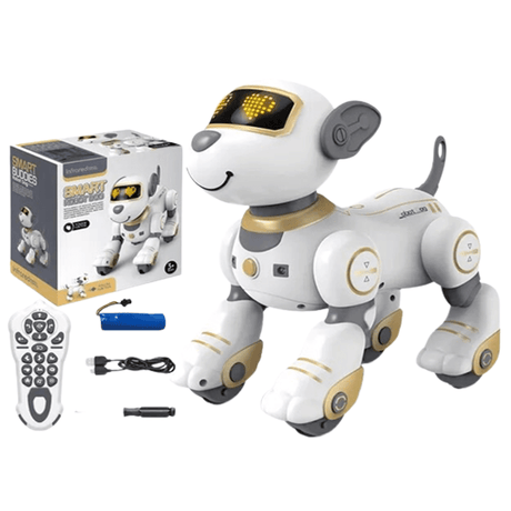 Älykäs robottikoira lapsille – elektroninen, tanssiva ja ohjelmoitava lelu