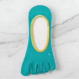 YogiGrip – Fem-Tå Yoga Strumpor med Halkskydd & Andningsbar Komfort för Kvinnor