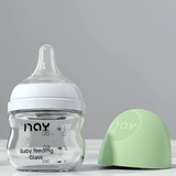 BabyFlow – Anti-Kolik-lasipullo pehmeällä silikonituttilla ja säädettävällä virtauksella