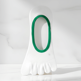 YogiGrip – Fem-Tå Yoga Strumpor med Halkskydd & Andningsbar Komfort för Kvinnor