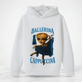 GiggleWear – Hoodie med Italienska Mindrot-karaktärer för Barn & Vuxna