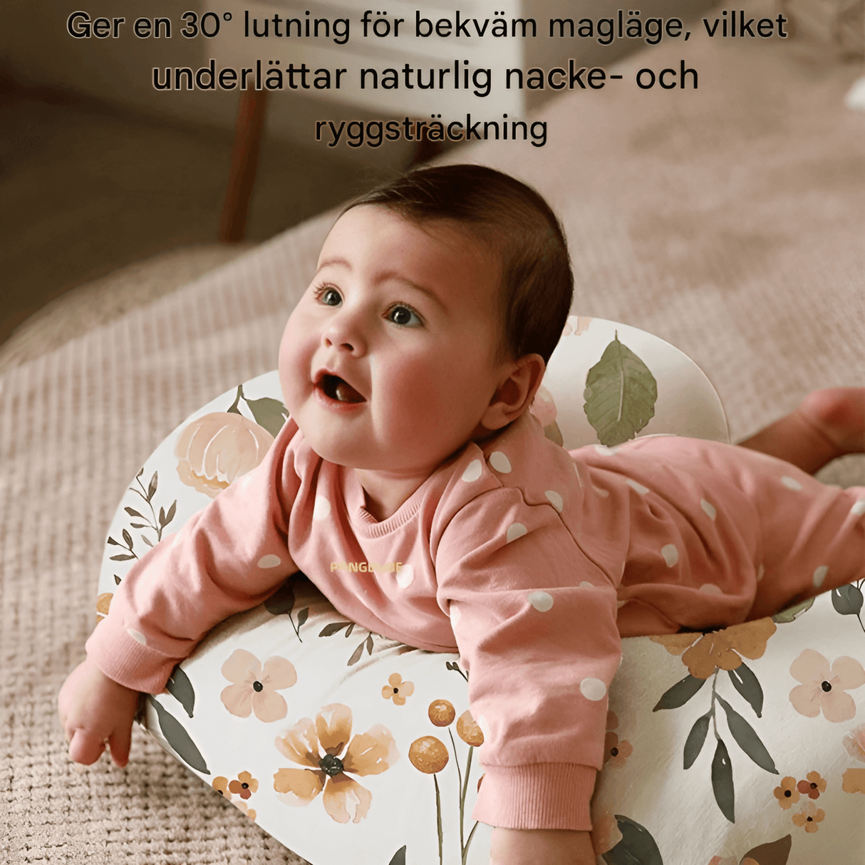 SoftCradle – Tieteellisesti suunniteltu monitoiminen imetystyyny, jossa on 30°:n kallistus ja ergonominen tuki lapselle ja äidille