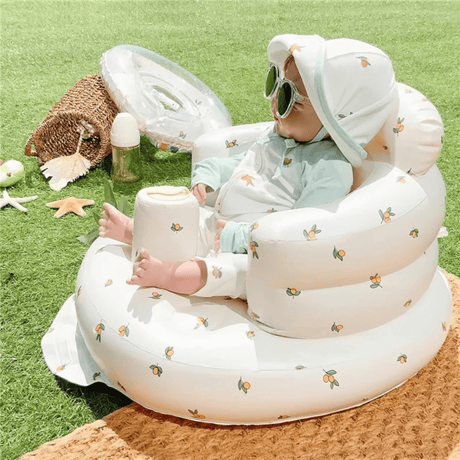 BabyNest – Ilmatäytteinen PVC-vauvatuoli ruokailua, kylpemistä ja leikkimistä varten