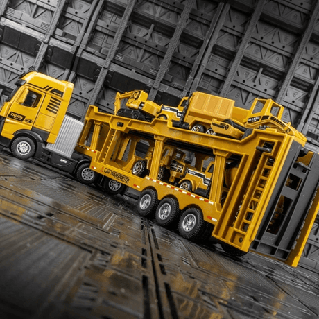 Simuloitu kaksikerroksinen perävaunu – täydellinen mallisarja rakentajille ja keräilijöille