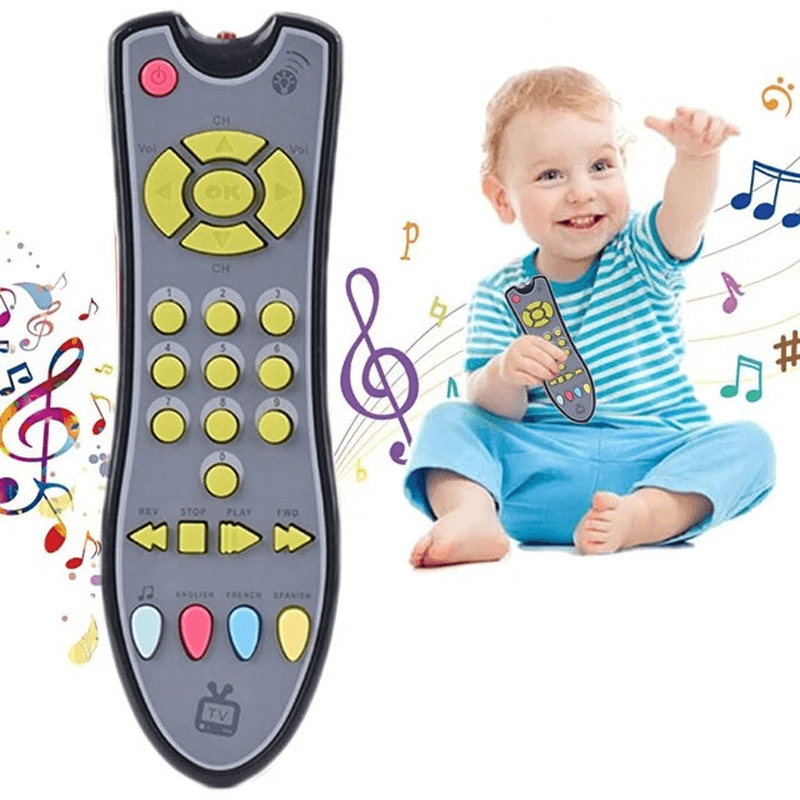 Vauvan lelu TV-kaukosäädin – Musikaalinen ja opettavainen vauvoille
