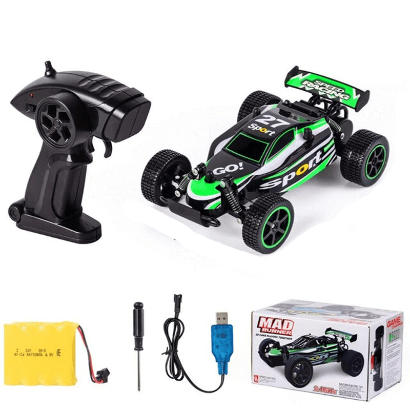 1:20 Kauko-ohjattava Buggy Car - Nopea kilpa-auto 2.4G-teknologialla
