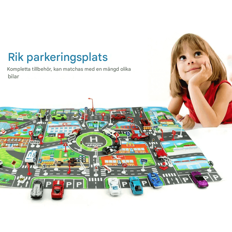 Kaupunkilaisista inspiroitu leikkimatto – tiekartta luovaan ja opettavaan leikkiin