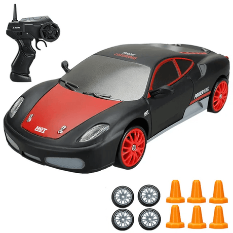1:24 RC Drift Car neliveto - 15km/h nopea ja dynaaminen kilpa-ajo