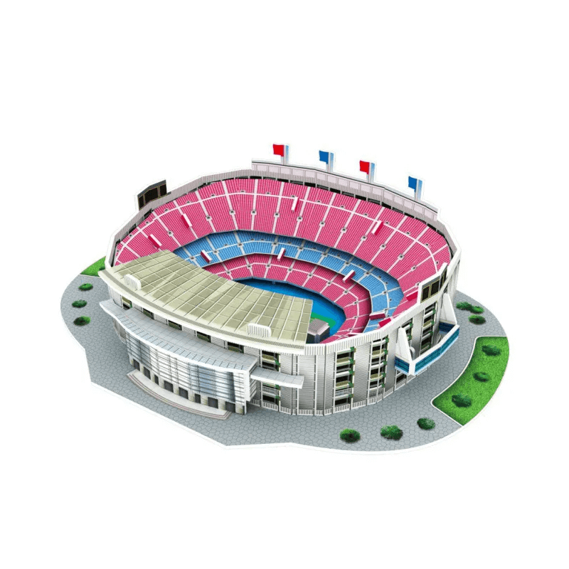 Miniatyyri jalkapallokenttä 3D-palapeli – realistinen stadion, opettavainen ja hauska lelu