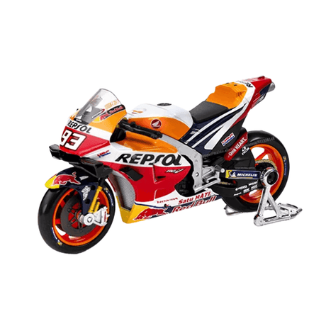 Moottoripyörä Keräilylelu 1:18 – Yksityiskohtainen replica esittelyä ja leikkiä varten