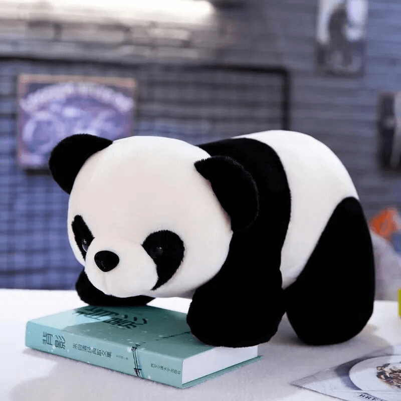 Pehmeä panda-pehmolelu – realistinen panda-nukke kaiken ikäisille