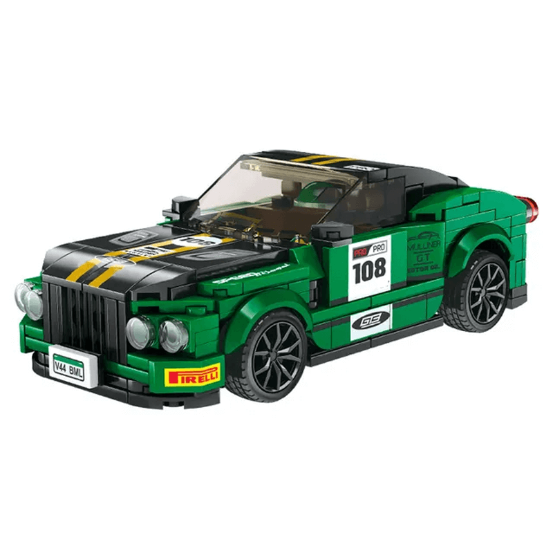 Urheiluauto Rakennuspalikat lapsille – Realistiset kilpa-autot DIY-sarja