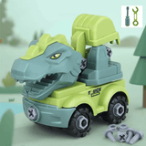 Mini-dinosaurusajoneuvojen rakennuspaketti – leiki ja opi luovilla yhdistelmillä