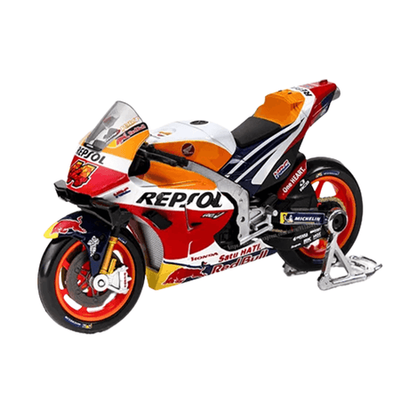 Moottoripyörä Keräilylelu 1:18 – Yksityiskohtainen replica esittelyä ja leikkiä varten