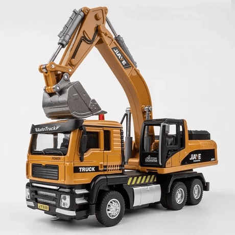 1:50-mittakaavainen automalli valo- ja äänitehosteilla – interaktiivinen lelu lapsille