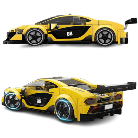 Urheiluauto Rakennuspalikat lapsille – Realistiset kilpa-autot DIY-sarja