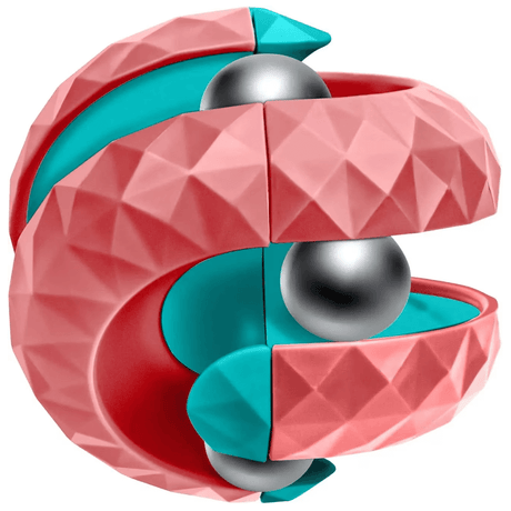 Stressiä lievittävä Orbit 3D -pallo – täydellinen aistillinen lelu lapsille ja aikuisille