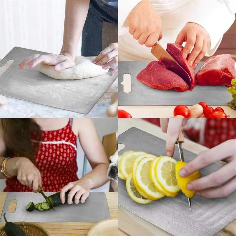 SteelPrep™ - Ruostumattomasta Teräksestä Valmistettu Leikkuulauta