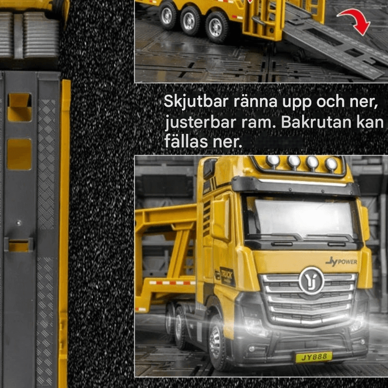 Simuloitu kaksikerroksinen perävaunu – täydellinen mallisarja rakentajille ja keräilijöille